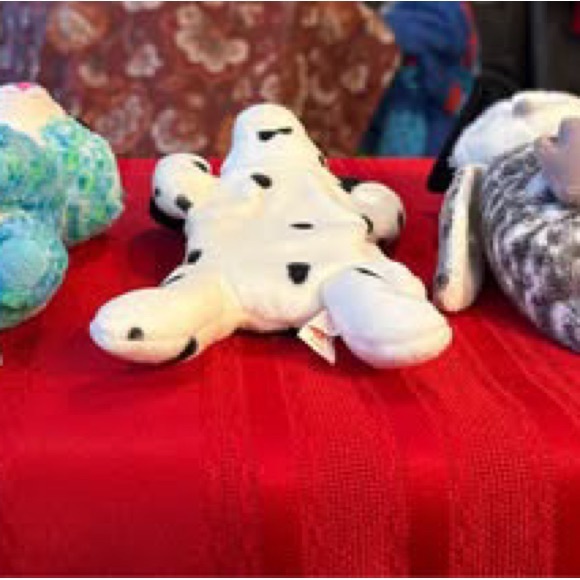 Ty Beanie Baby Stuffed Animals Toy Lot - Leona, Dotty, Smart - Picture 7 of 10